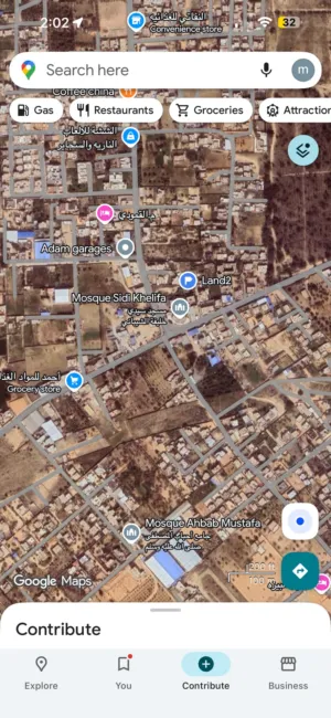 أرض سكنية في طريق السلع خلف مسجد الزريبات