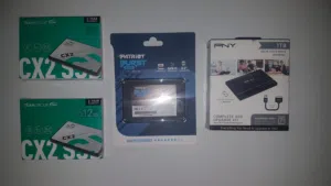 ذاكرة  SSD و RAM