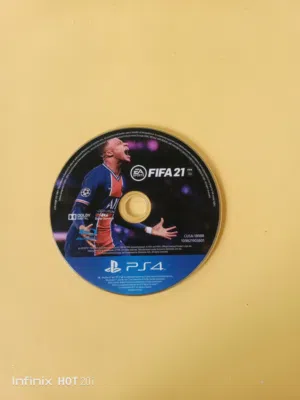 سيدي بلاي ستيشن 4 فيفا 21 مستعمل بحاله ممتازه