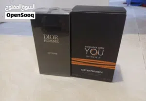 للبيع عطور جميله وجذابه اصليه عطر ديور هوم انتنس و عطر سترونقر وذ يو انتس