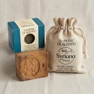 Aleppo Soap (صابون غار حلبي) – Organic Olive Oil & Laurel Oil 1%–35%  Natural Handmade