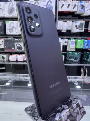 SAMSUNG A33.5G (128GB) مستعمل بحالة ممتازة مش مفتوح مش امغير فيه اشي داخل ليما موبايل