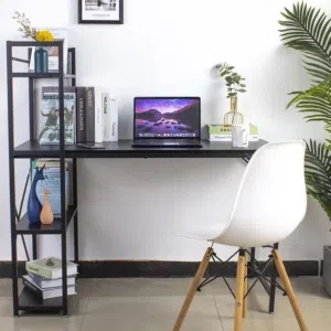مكتب دراسي مكتب موظف مستورد معدني مكتب مع ارفف Desk Table مكتب بتصميم عصري قوي مع ضمان جودة
