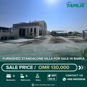 Luxury Standalone villa for Sale in Barka REF 988iB