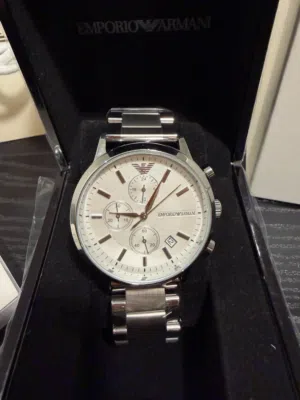 Emporio Armani AR11169 Mens Chronograph Watch New Full Set/  جديده كامل المرفقات ساعة إمبوريو أرماني