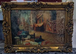 لوحة قديمة تراثيه