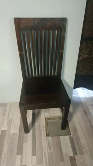 heavy wooden chairs for sale