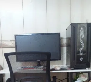 شاشه سامسونج مال بيسي حجم 27 75 هرتز فول HD 75 وبيه مجال