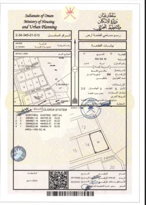 Residential Land for Sale in Al Batinah Saham