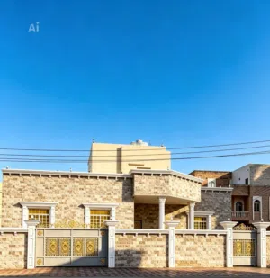 ڤيلا للايجار اليومي في خريف ظفار تتكون من اربع غرف نوم ومجلس وصاله ومطبخ وخمس دورات مياه  موقع مميزة
