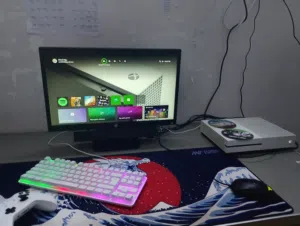 Title: Full Gaming Setup – Xbox One S + Monitor + Mechanical Gear (Bundle)
