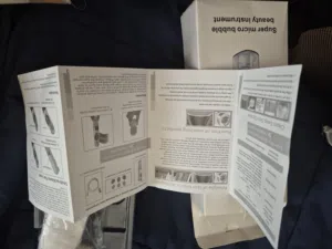 جهاز هايدروفيشل صغير منزلي لتنظيف الوجه