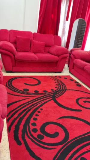 طقم كنب + برادي + سجادة