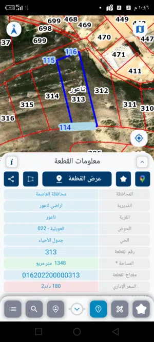 Residential Land for Sale in Amman Naour