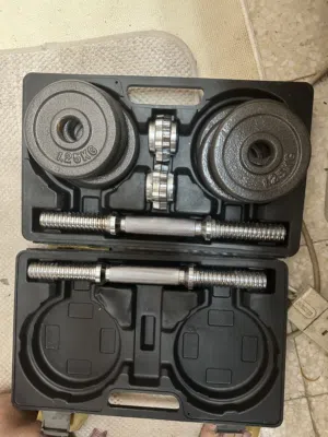 15 Kg Dumbell set with new condition