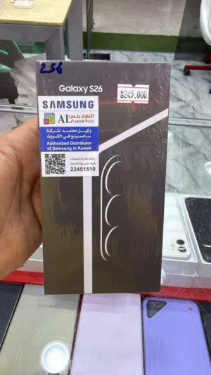 هاتف Samsung Galaxy S26 جديد بسعر ممتاز