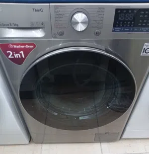 LG 8/5 FRONT LOAD WASHING MACHINE VERY EXCELLENT CONDITION WITH DELIVERY ONLY 90BD
