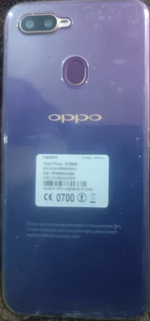 oppo F9 pro 256 مساحه 8جيجا رام