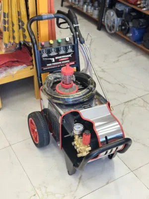 ماكينة برشر غسيل سيارت صناعي 3 حصان 3 HP Industrial Car Wash Press Machine