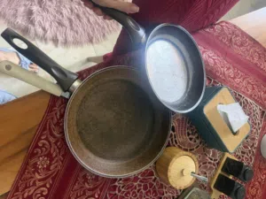 سيت طاوات قطعتين