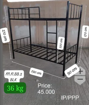Steel Bung Bed Made In Oman سرير فولاذي مصنوع في سلطنة عمان