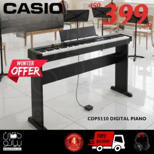 ديجيتال بيانو كاسيو CDPS110 مع هيدفون هدية