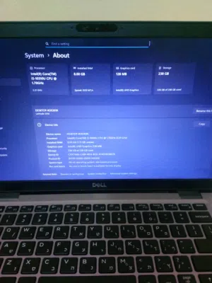 لابتوب dell بحالة ممتازة وسعر منافس