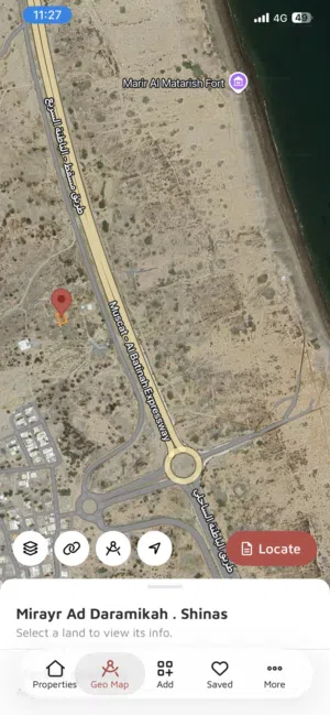 Residential Land for Sale in Al Batinah Shinas