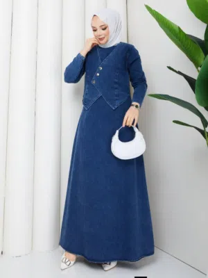 فستان جينز انيق