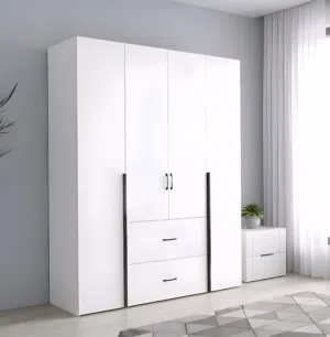 كنتور 4 باب خشب بلوك