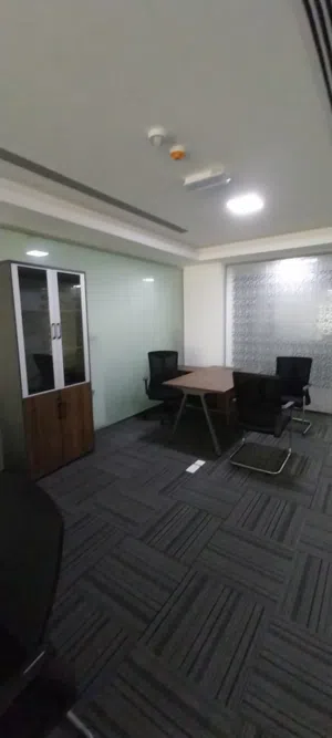 Premium Furnished Office Spaces for Rent at Al Amal Building, Al Khuwair, Muscat.