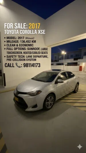 Corolla for sale