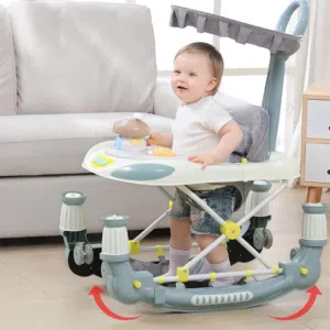 كراجة الكوخ لتعليم المشي للاطفال مع اضاءة وموسيقى والعاب من island toys
