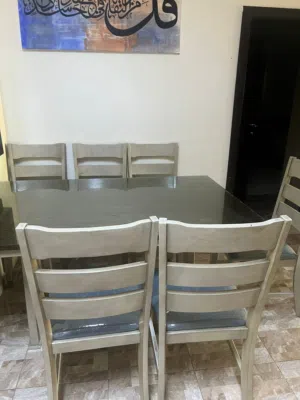 Malaysian wood dining table in very good condition