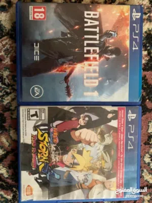 باتلفيلد 1 +ناروتو ستورم 4.بلاي ستيشن 4+5