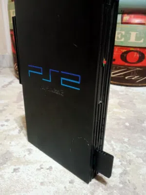 PS2 Fat متعدل + هارد ألعاب + كارت ميموري