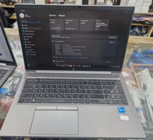 HP ZBook Workstation Laptop Intel Core i5 11th Gen 16GB RAM 512GB SSD 4GB NVIDIA Graphics