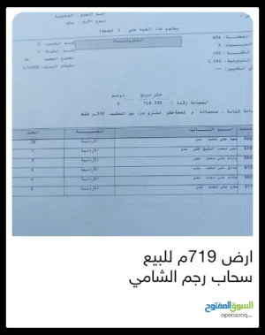 Commercial Land for Sale in Amman Rujm ash Shami