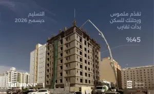 استثمار ناجح في مشروع قيد الانشاء - ضمن سلسلة مشاريع تثمير العقارية - بناية تريام - الخوض