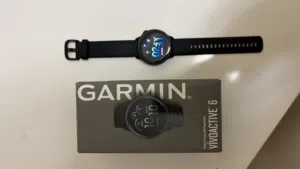 ساعة جارمن vivoactive 6 مستخدمه أسبوع فقط بدون خدوش اللون الأسود
