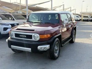 Toyota FJ Cruiser GCC – Model 2009 (GXR) Exterior: Burgundy Interior:Black Mileage: 174000 km