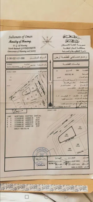 الحق ما تلحق ارض على الشارع العام سورالمزاريع شناص