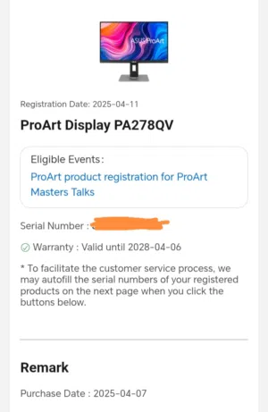 Asus ProArt 278QV