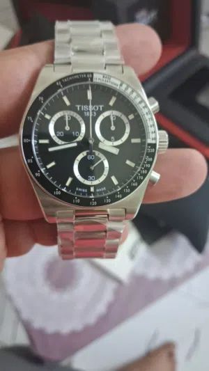 Tissot PR516 تيسو بالمينا الاسود كرونوغراف