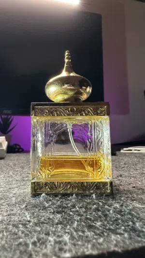Amouage crystal and gold woman