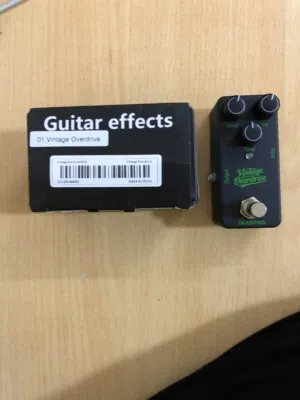 Vintage overdrive pedal