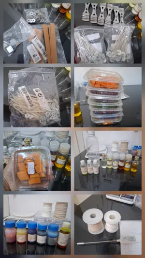 مشروع شمع القوالب و الكاسات