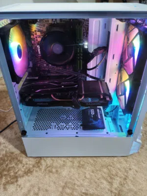 تجميعة r5 3600+rx6600