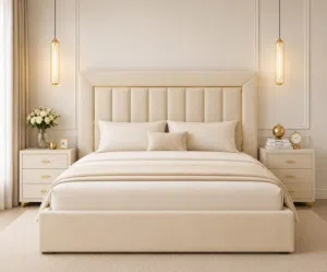 brand new queen size bed with mattress good quality