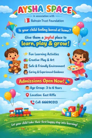Nursery for kids ages 3 to 7